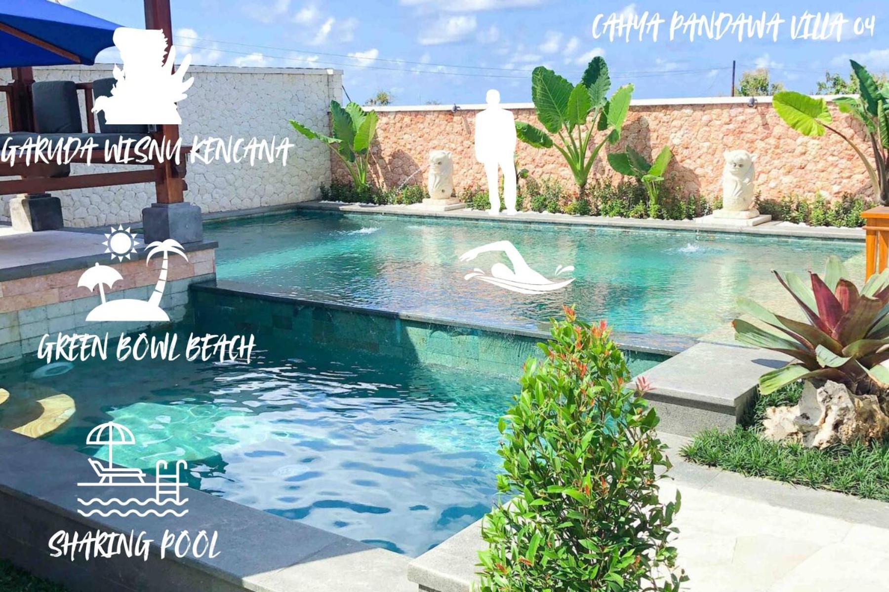 Cahya Pandawa Villa 4 Ungasan Extérieur photo